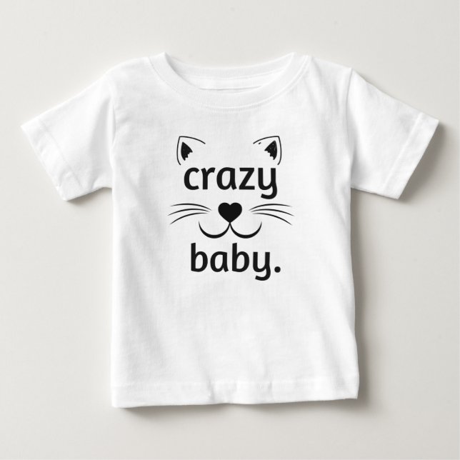 Crazy Car baby Baby Bodykostym T Shirt (Framsida)