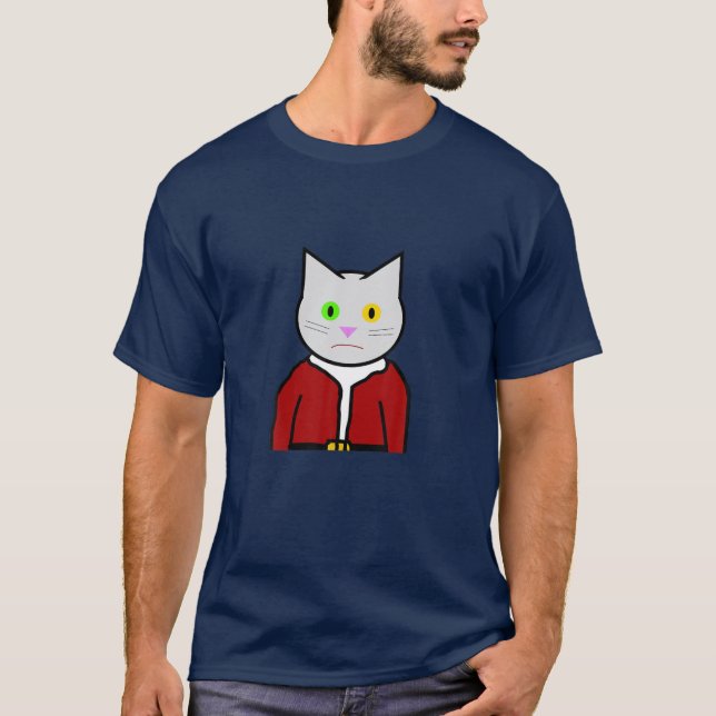 Crazy Cat 20 T Shirt (Framsida)