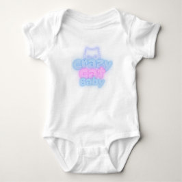 Crazy cat baby-bodykosti, Baby Bodydräkt T Shirt