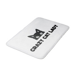 Crazy Cat Dam Bath Mat Badrumsmatta