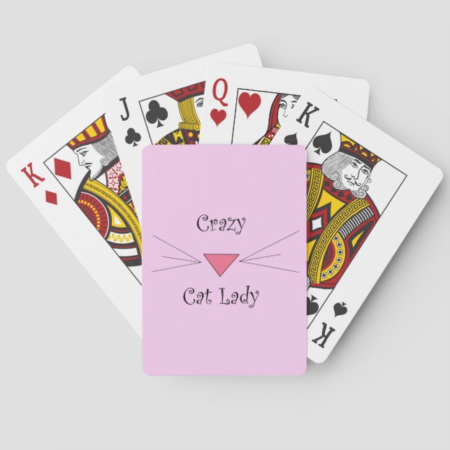 Crazy Cat Dam Casinokort (Baksidan)