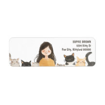 Crazy Cat Dam Cute Kittens Returadress