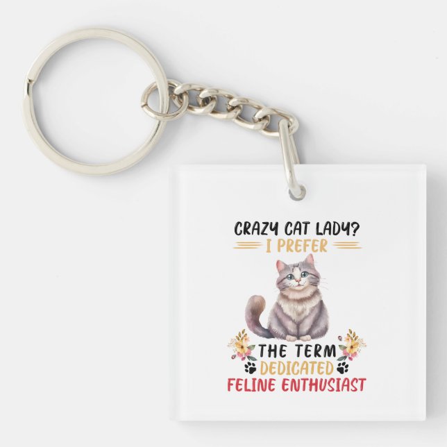 Crazy Cat Dam eller Kattdjur Enthusiast? (Framsidan)