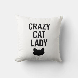 Crazy Cat Dam - Funny Cat Lover Gift Kudde