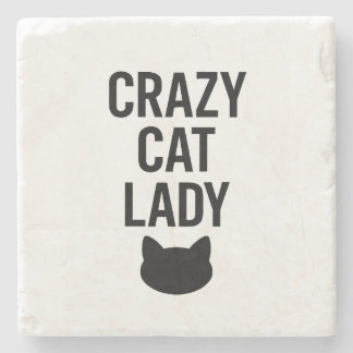 Crazy Cat Dam - Funny Cat Lover Gift Stenunderlägg