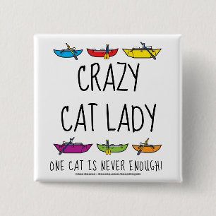 Crazy Cat Dam Funny Cataraft Knapp