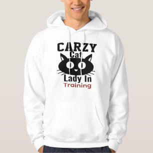 CRAZY CAT DAM HOODIE