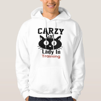 CRAZY CAT DAM HOODIE