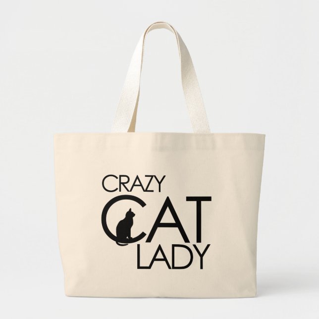 Crazy Cat Dam Jumbo Tygkasse (Framsidan)