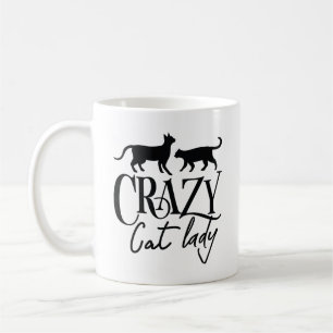 Crazy Cat Dam Kaffemugg