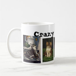 Crazy Cat Dam Kaffemugg