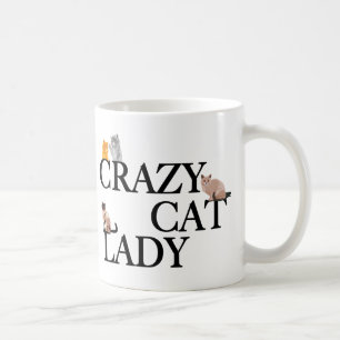 Crazy Cat Dam Kaffemugg