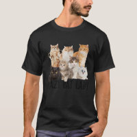 Crazy Cat Dam-massor av katter Cute Animal Party D