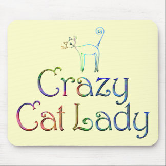 Crazy Cat Dam Mousepad Musmatta