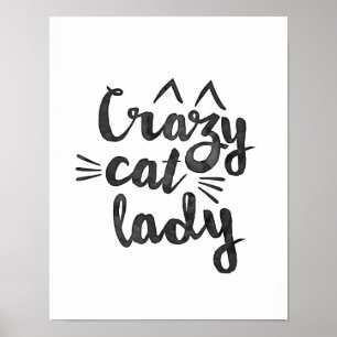 Crazy Cat Dam poster utskrift
