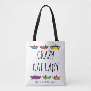 Crazy Cat Dam Rafters Tygkasse