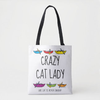Crazy Cat Dam Rafters Tygkasse