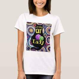 Crazy Cat Dam Shirt T Shirt