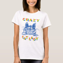 Crazy Cat Dam T-Shirt