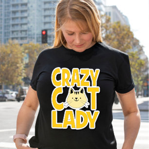 Crazy Cat Dam T Shirt