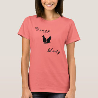 Crazy Cat Dam T T-shirt