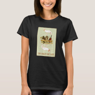Crazy Cat Dam Tarot T Shirt
