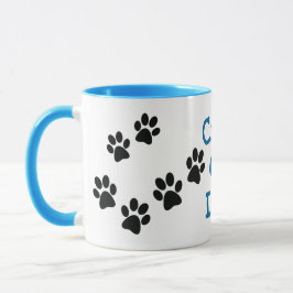 Crazy Cat Dam Tassavtryck Design Coffee Mugg