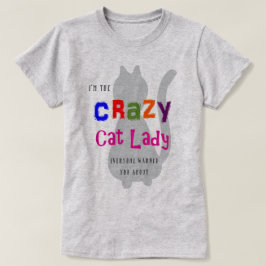 Crazy Cat Dam Tröja