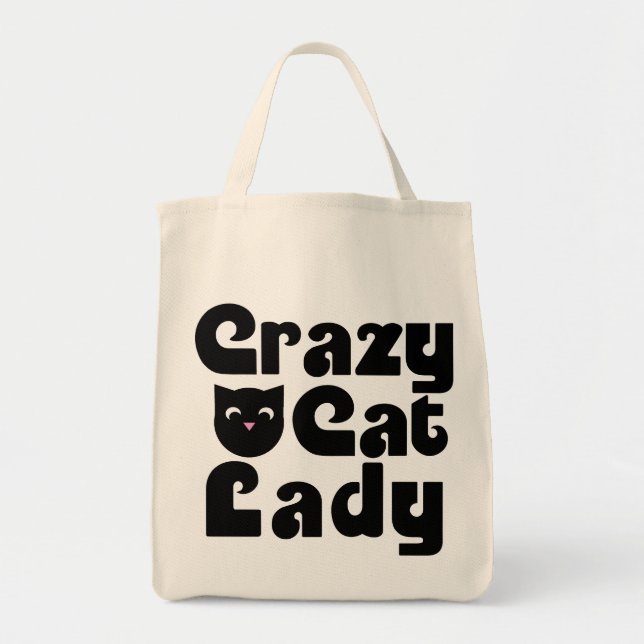 Crazy Cat Dam Tygkasse (Framsidan)