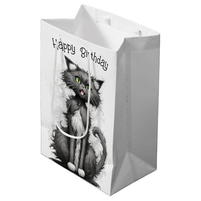 Crazy Cat for Birthday (Framsidan Vinklad)