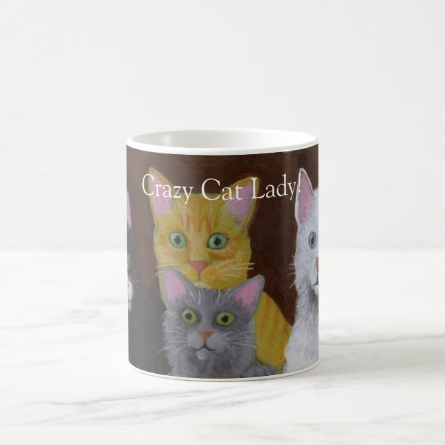 Crazy Cat Lady Kaffemugge Kaffemugg (Center)