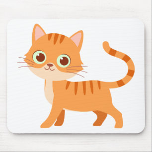 Crazy Cat Lady Orange Tabby Cartoon Kitten Cat Musmatta