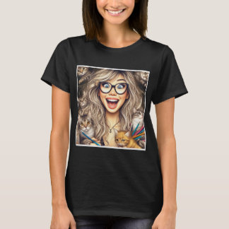 Crazy Cat Lady  T Shirt