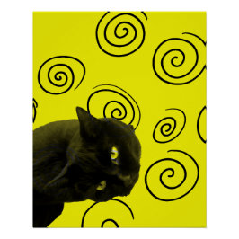Crazy Cat Perfect Poster