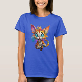 Crazy Cat T Shirt