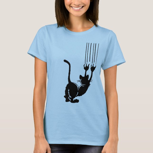 Crazy Cat Tee Shirt (Framsida)