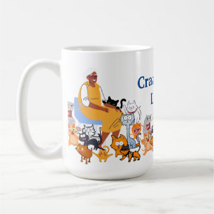 Crazy Cats Dam Kaffemugg