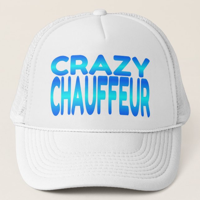 Crazy Chauffeur Truckerkeps (Framsida)