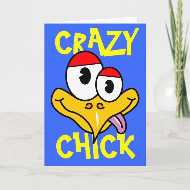 Crazy Chick kommer snart Kort (Framsida)