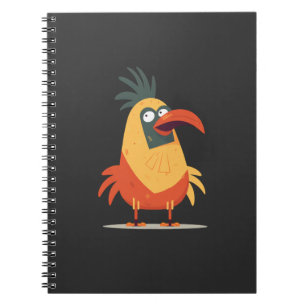 Crazy Chicken Dam Anteckningsbok