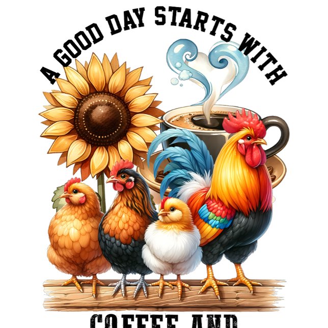 Crazy Chicken Dam T Shirt (Skapare uppladdad)