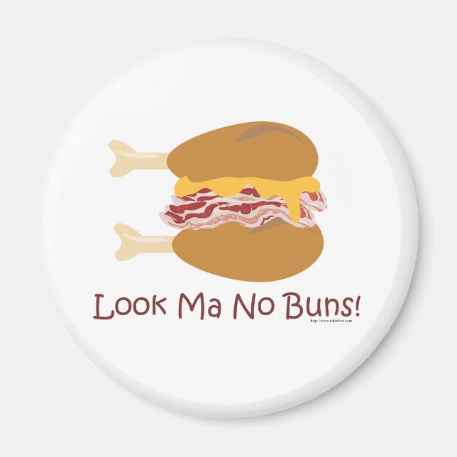 Crazy Chicken Sandwich Magnet (Framsidan)