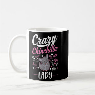 Crazy Chinchilla dam Chinchilla Girl Kaffemugg