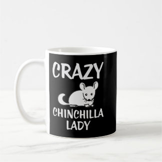 Crazy Chinchilla Lady Lover Premium Kaffemugg