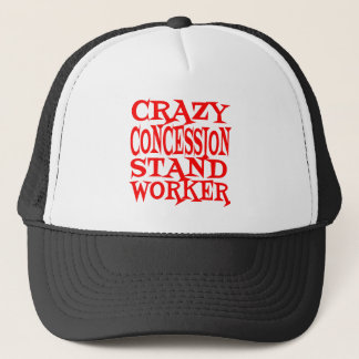 Crazy Concession stand Worker Truckerkeps
