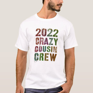 CRAZY COUSIN CREW 2022 Leopard Print Funny Mawmaw T Shirt