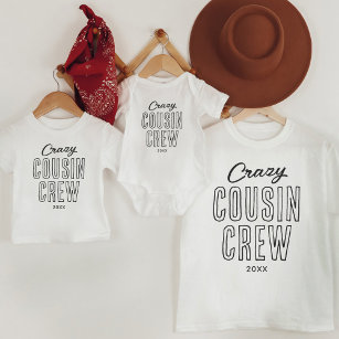 Crazy Cousin Crew Family T Shirt