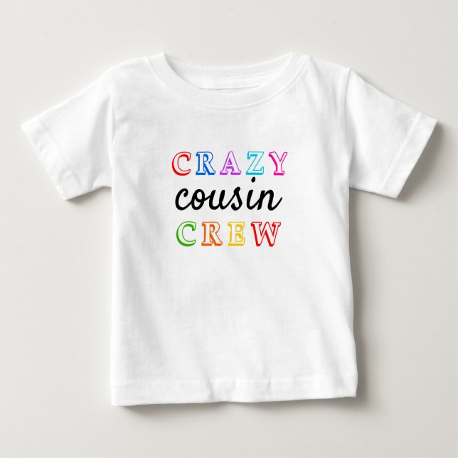 CRAZY COUSIN CREW T-Shirt (Framsida)