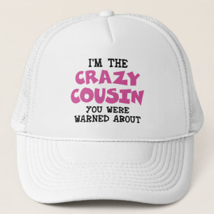Crazy Cousin Humous Family Roligt Truckerkeps