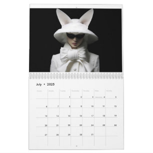 Crazy Couture Hat Calendar 2025 Kalender